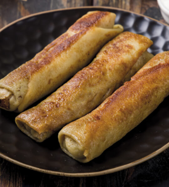 Блинчики с мясом